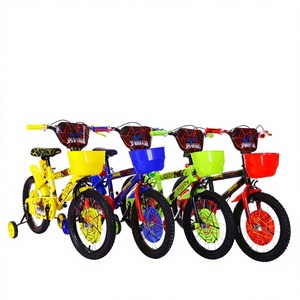Vélo <span class=keywords><strong>Spiderman</strong></span> pour enfants, vélo pour garçons de 2 à 6 ans, vélo pour tout-petits de 16 pouces avec roues d'apprentissage amovibles, vélo pour la conduite en extérieur - Product Image 5