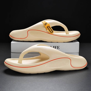Unisex Light Weight Breathable Anti-Slip <b>Soft</b> EVA Slide Slippers Comfortable Ergonomic Indoor/Outdoor House <b>Shoes</b> Slip-On Design - Product Image 3