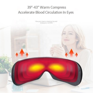High Quality <b>Small</b> Scale Portable Wireless Digital Smart Heated <b>Vibrating</b> Music Eye Protector Intelligent Eye Massa - Product Image 3