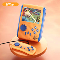 S1 Pantalla de 3,0 pulgadas Mini consola de juegos Retro de mano 666 juego manejado excelente consola de juegos para recuerdos de la infancia Wiisun