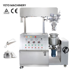 10L laboratuvar kullanımı kozmetik krem küçük örnekleri üretim test ekipmanları vakum homojenleştirici mikser tankı - Product Image 2