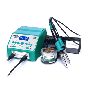 938D + 2 in 1เครื่องเป่าลมร้อนบัดกรีโทรศัพท์มือถือแล็ปท็อปหน้าจอคู่แสดงบัดกรีสถานี2 in 1 - Product Image 4