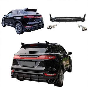 Pour la mise à niveau de Lincoln MKC feuille d'aile d'aile d'aile extérieure de voiture avec bande de porte <span class=keywords><strong>becquet</strong></span> aileron arrière aileron avant Kits de carrosserie - Product Image 1