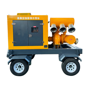 Bomba De Água Auto-escorvante De Emergência De Motor Diesel Personalizado Bombas De Sucção Alta Móvel - Product Image 3