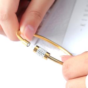 Nouvel arrivage, Bling Bling Diamond CZ <span class=keywords><strong>Mon</strong></span> love, <span class=keywords><strong>Bracelet</strong></span> à breloques, <span class=keywords><strong>Bracelet</strong></span> de Tennis - Product Image 6