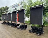 Panneaux d'affichage LED portables à messages variables, certifiés IP65 pour l'extérieur, avec animations et graphiques, pour l'éducation sur remorques et l'utilisation dans les centres commerciaux