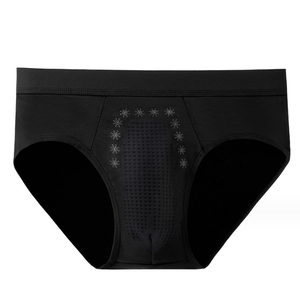 Calzoncillos y Bóxers Cómodos para Hombre, Transpirables, de Algodón, de Tiro Medio con Amplio <span class=keywords><strong>Espacio</strong></span> en la Entrepierna, Precio Económico - Product Image 4