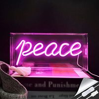 Lettres lumineuses LED néon en acrylique pour le commerce transfrontalier, étanches IP65, personnalisables, pour l'extérieur et l'intérieur, panneau publicitaire créatif