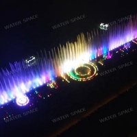 Fuente Flotante para Lagos y Ríos con Software de Programación Musical, Controlador LED de Color, Decoración Acuática Urbana, Personalizable OEM