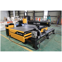 Machine à travailler le bois par système de contrôle Mach 3, machine de fraisage CNC 1325 avec axe rotatif et table à vide