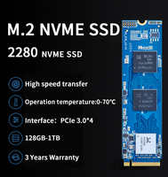 M.2 NVMe SSD 1TB PCIe 3.0 Gen3 2500MB/s Baca 2000MB/s Tulis Internal Solid State Drive Kecepatan Tinggi untuk PC Laptop