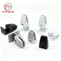 Clips Divisores de Escritorio Ajustables de 4-20 mm, Abrazaderas de Aluminio en Forma de L, Clips Divisores de Escritorio para Oficinas, Panel de Privacidad para Escritorio