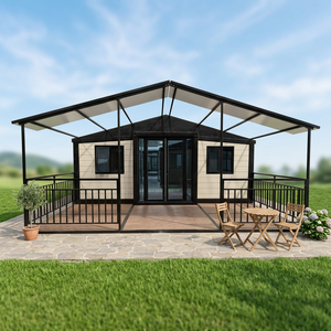 Casa Prefabbricata a Doppia Ala a Prezzo di Fabbrica, Ufficio Modulare Espandibile in Container per Progetti di Sviluppo <span class=keywords><strong>Immobiliare</strong></span> - Product Image 2