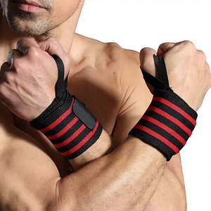 สายรัดข้อมือกีฬาแบบยูนิเซ็กซ์ แฟชั่นสีดำ สำหรับยกน้ำหนัก ฝึกซ้อม ขายส่ง ไม่ลื่น ช่วยพยุงข้อมือ สำหรับฤดูร้อน ป้องกันข้อมือ - Product Image 1