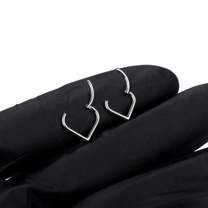 Venta al por mayor G23 titanio con bisagras en forma de abanico segmento anillo nariz Clicker tabique nariz aro anillos pendiente Piercing - Product Image 3