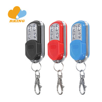 Télécommande automatique pour porte de garage RKING, métal/plastique, 433Mhz/315Mhz, fonction d'apprentissage du code roulant, portée de 100m, 4 boutons