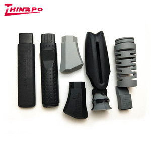 Trung Quốc Nhà máy tùy chỉnh nén đúc Phụ kiện điện <span class=keywords><strong>Silicone</strong></span> xử lý Bìa kết cấu xử lý tay áo cao su xử lý Grip - Product Image 6