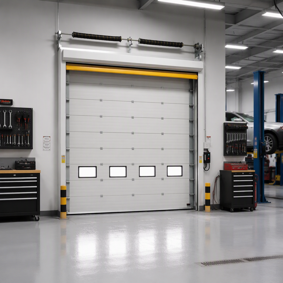 Steel Vertical Door, Industrial Vertical Door, Cleanroom Thermal ...