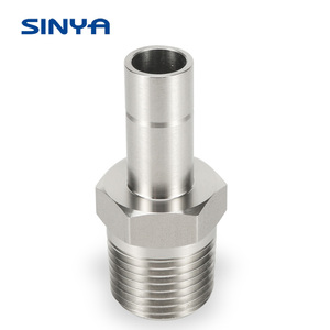 Ống phụ kiện ferrule nhà sản xuất nối thẳng đôi ferrule ống phụ kiện sử dụng nén phụ kiện nam Adaptor - Product Image 1