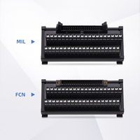Bornier conique de ligne de transfert PLC ENMG 20/40/50-core MIL Standard, type d'insertion directe d'e/s pour le contrôle industriel