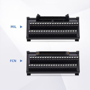 Bloque de terminales cónico de línea de transferencia de PLC ENMG 20/40/50-Core MIL estándar, tipo de inserción directa de E/S para control industrial - Product Image 4