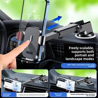 Support Téléphone Voiture 2026 Nouveau Modèle à Ventouse Spécial Navigation Stable Universel Anti-Tremblement Rotation 360 Degrés pour Conduite