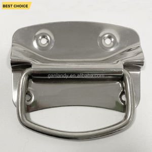 Poignée de tiroir de boîte à outils GL-14171S, poignée de porte de placard, poignée de <span class=keywords><strong>coffre</strong></span>, poignée de <span class=keywords><strong>coffre</strong></span> pliable <span class=keywords><strong>en</strong></span> <span class=keywords><strong>métal</strong></span> <span class=keywords><strong>pour</strong></span> pièces de <span class=keywords><strong>camion</strong></span> - Product Image 2
