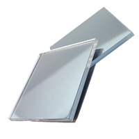Plaque miroir acrylique Aulen argentée dorée PMMA, épaisseur 1,0-6,0 mm, haute dureté de surface, dos peint gris, certifiée ROHS