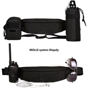 Free Sample BSCI <b>Hot</b> Selling Waterproof Adjustable Sport Pack Pouch Waist Pocket <b>Belt</b> Fitness Waist Bags Nylon Waist <b>Belt</b> - Product Image 3