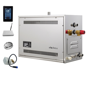 Generatore di Vapore per Sauna Turca 12KW <span class=keywords><strong>con</strong></span> App e WiFi Bluetooth, per <span class=keywords><strong>Hammam</strong></span> e <span class=keywords><strong>Spa</strong></span>, <span class=keywords><strong>con</strong></span> Altoparlante - Product Image 4