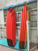 Haute qualité IXPE mousse planche de surf Longboards Super Soft Top avec EVA pare-chocs tête queue EPS matériel personnalisable Logo Sports nautiques
