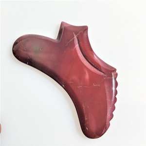 2020 personal de la belleza natural jaspe de mookaite gua sha masaje herramienta mujeres de equipos de belleza - Product Image 3