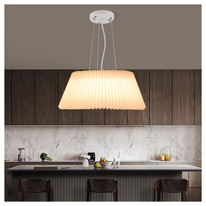 <span class=keywords><strong>Lampadari</strong></span> Moderni in Acrilico e Polipropilene Plissettato, Stile Crema, <span class=keywords><strong>Sospensione</strong></span> <span class=keywords><strong>a</strong></span> Testa Singola per <span class=keywords><strong>Camera</strong></span> <span class=keywords><strong>da</strong></span> <span class=keywords><strong>Letto</strong></span> - Product Image 3