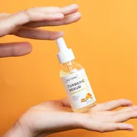 Sérum éclaircissant pour le visage au curcuma, hydratant, correcteur de taches brunes, huile de curcuma pour le visage, essence de gingembre, cosmétiques coréens