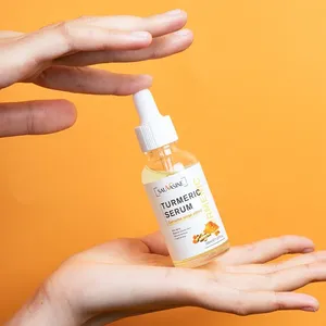Siero Viso alla Curcuma per Sbiancamento, Idratazione e Correzione Macchie Scure, Olio di Curcuma, Essenza di Zenzero, <span class=keywords><strong>Cosmetici</strong></span> Coreani - Product Image 2