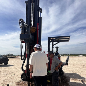 지상 나사 기계 파일 드라이버 태양 광 파일 드라이버 기계 미니 파일 드라이버 - Product Image 5