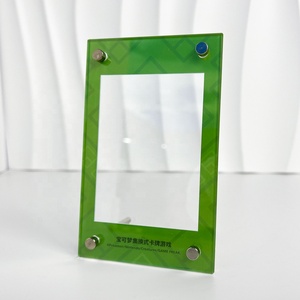 A5 nam châm <span class=keywords><strong>Acrylic</strong></span> Standee rõ ràng <span class=keywords><strong>Acrylic</strong></span> Standee khung ảnh từ Pokemon thẻ bảo vệ chủ khung - Product Image 5