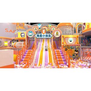 Zona de Juegos Infantil Personalizada de 736 m² con Temática de los Octonautas, Equipo de Juego Interior para Centros Comerciales - Product Image 1