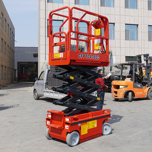 CFMG 4.5m Meja Logam Elektrik Industri Tugas Berat  Pengangkat Gunting Berpenggerak Sendiri dengan Harga Terjangkau CE ISO - Product Image 4