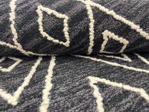 Tapis en laine à poils longs à motifs floraux, design moderne, doux, de qualité supérieure, pour salon, chambre à coucher, décoration élégante pour la maison, lavable - Product Image 4