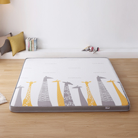 Matelas en tissu tricoté amovible et lavable avec mousse à mémoire de forme, coton respirant, fibre de coco sans formaldéhyde et maille 3D