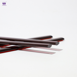 Borosilikatglas-Stab Becherglas-Rührstab für Lampwork-Glas Laborgebrauch TYGLASS Marke Strike Red Flachstab - Product Image 1