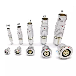 Conector Circular de Empuje y Tracción con Bloqueo Automático <span class=keywords><strong>Serie</strong></span> FGG EGG PHG 00B 0B 1B 2B 3B, de 2 a 48 Pines, <span class=keywords><strong>Macho</strong></span> y Hembra, Enchufe y Conector de Aviación - Product Image 1