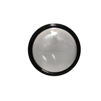 Bouton poussoir éclairé par LED de 100 mm, 12 V, sans délai, commande de machine de grue pour jeux d'arcade
