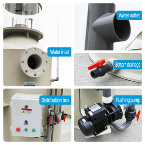 Skimmer de Proteínas para Agua de Mar RAS Personalizado de Fábrica, Equipo de Acuicultura, PP de Grado Alimenticio, Bomba de Descarga de 30m/<span class=keywords><strong>h</strong></span>, Agua Salada y Dulce para Peces - Product Image 4