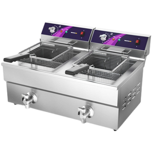 Freidora electromecánica comercial <span class=keywords><strong>de</strong></span> gran capacidad, freidora inteligente <span class=keywords><strong>de</strong></span> temperatura constante, freidora electromecánica - Product Image 1