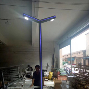 ไฟถนนโซลาร์เซลล์ LED 6 เมตร อลูมิเนียมอัลลอยด์ โมโนซิลิคอน พร้อมรีโมทคอนโทรล สำหรับให้แสงสว่างบนถนน - Product Image 2