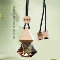 Diffuseur de parfum pour voiture en bois personnalisé en usine, pendentif diffuseur d'arômes pour voiture, huile essentielle aromathérapeutique, parfum longue durée