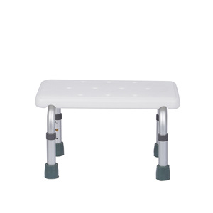 Bathroom Safety <b>Stool</b> Aluminum Alloy Frame Adjustable Height For Elderly Disabled Pregnant Women - Product Image 1