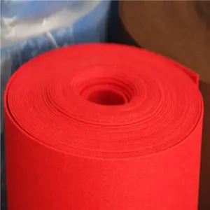 100% полиэфирный материал и нетканые технологии для промышленного использования синтетическая войлочная ткань